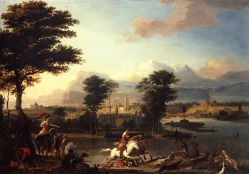 The Stag Hunt, c.1675