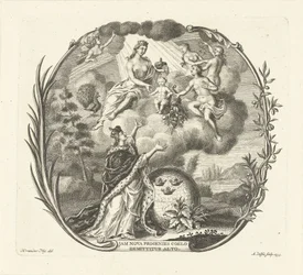Allegory of the Birth of a Child with Juno and Abundance