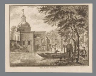 View of the Koepoort in Leiden