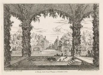 Garden with Bath (series title: Architectural Gardens)