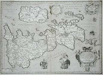 Map of Britain and Ireland