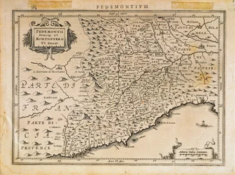 Principality of Piedmont, Duchy of Monferrato, Western Liguria and Part of Eastern Liguria Region