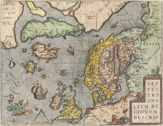 The Baltic Sea From: Theatrum Orbis Terrarum