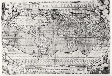 Typus Orbis Terrarum, World Map, 1577