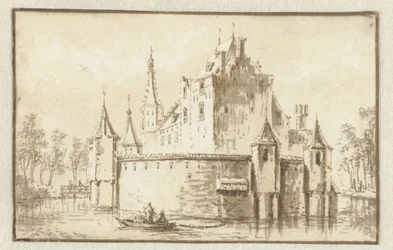 The House Ter Does near Leiden, Seen from the Left