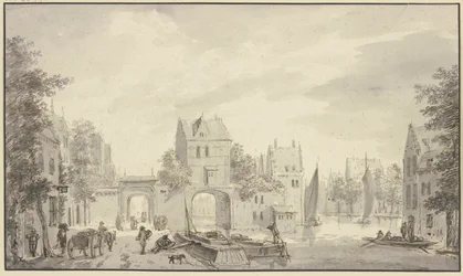 Two City Gates by Water and by Land