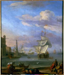 A Dutch port