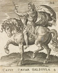 Caius Caesar Caligula from Twelve Caesars on Horseback, ca. 1565-1587