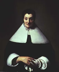 Portrait of a woman, aged fifty
