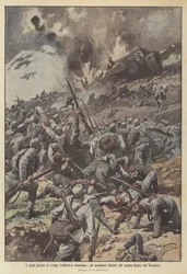 At what cost the Austrian offensive unfolds, the attackers mowed down by our fire in Trentino