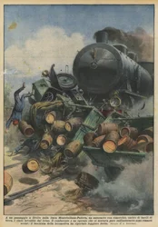 At a Level Crossing on the Montebelluna-Padua Line, a Truck with Trailer?