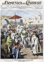 Abd al-Aziz Entered Rabat in Morocco in October 1907