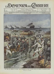 Skillful Surprise Landing of a Large Expeditionary Force Between Zuara and the Tunisian Border