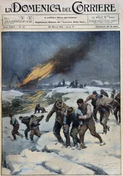 After the explosion of the whaler 