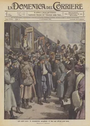To the Heroic Guests, the Enthusiastic Welcome of Bari to the Wounded Serbian Officers