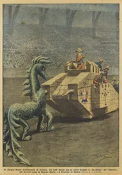 At the Royal Tournament of Olympia in London