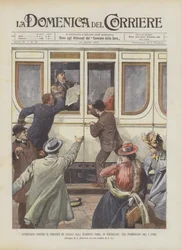 Attempt on the Prince of Wales at the North Station, Brussels, on the Afternoon of the 4th