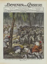 Battle of July 8 for the Capture of Misrata, the Square of the Alpini Resisting