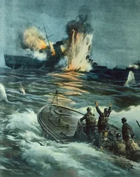 British Cruiser Sunk by Italian MAS, June 1