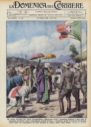 From Many Places in Reconquered Tigre, People Flock to Italian Commands to Make an Act