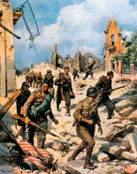 Fighting in Teruel during Spanish Civil War