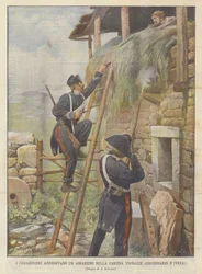 The Carabinieri Confront an Assassin at the Vignazze Farmhouse (Ivrea District)