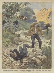 The Dramas of Smuggling, A Group of Smugglers Surprised by the Finance Guards