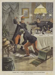 Intimate Dramas, a French Captain Attempting to Kill General Oudard