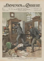 Terrible Dramas, the Killing of the Cashier of the Montreux Bank to Rob the Safe