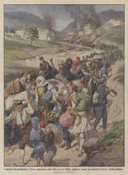 The Miracles of Patriotism, the Entire Population of the Greek City of Melnik Emigrates En Masse