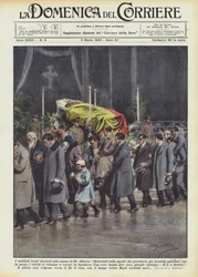 Belgian Mutilated Veterans in Front of King Albert