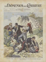 Brigandage in Sicily, the Arrest of a Dangerous Fugitive and Three Others by the ?