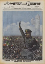 The Duce Who Saved the World from War Returns to His People
