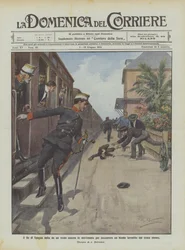 The King of Spain jumps from a moving train to rescue a child hit by the same train