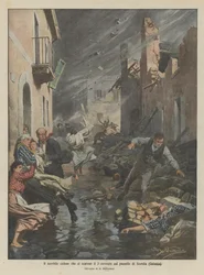 The Terrible Cyclone That Struck the Village of Scordia (Catania) on the 3rd