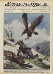 In a Fight with Two Eagles