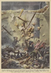 During a Hearing in the Palace of Justice in Bastia, Corsica, the Ceiling of the Hall Collapsed