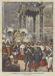 The Coronation of Pius X in St. Peter