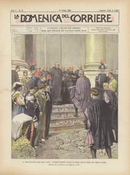 The Proclamation of the Holy Year, The Papal Couriers Bring the Papal Bull to the Three Churches of Rome