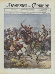 The Battle of Sidi Ali, Behind the Lines of the Fighting Arabs Were Seen Turkish Soldiers