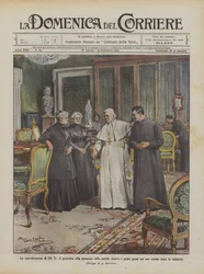 The Convalescence of Pius X: The Pope Takes His First Steps in the Presence of His Sisters