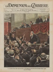 The conversion of the annuity approved in three hours by Parliament, the acclamations of the Chamber to Hon. Luzzatti