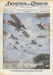 The Great Aerial Demonstration for the Celebration of the March on Rome, Two Hundred and Seventy