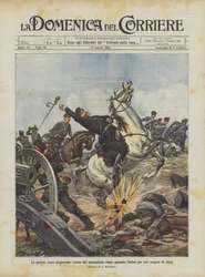 The Russo-Japanese War, Death of Russian Commander General Keller Due to an Obus Explosion