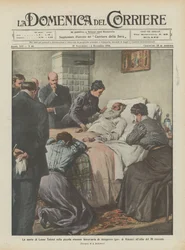 The Death of Leo Tolstoy at the Small Railway Station of Astapovo (Riasan Province) at Dawn on the 20th