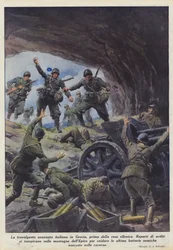 The Overwhelming Italian Advance in Greece Before the Hellenic Surrender