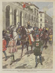 The Bimillennial Celebrations of Ivrea, the Historical Parade Representing the Return of King Arduino