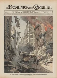 The Great Catastrophes, the Earthquake and Fire Destroy the City of San Francisco, California