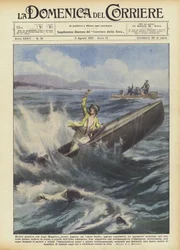 While driving on Lake Maggiore near Angera, a newly purchased speedboat