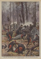 In the Ancient Forest of Argonne, Daily War Between French and Germans Continues